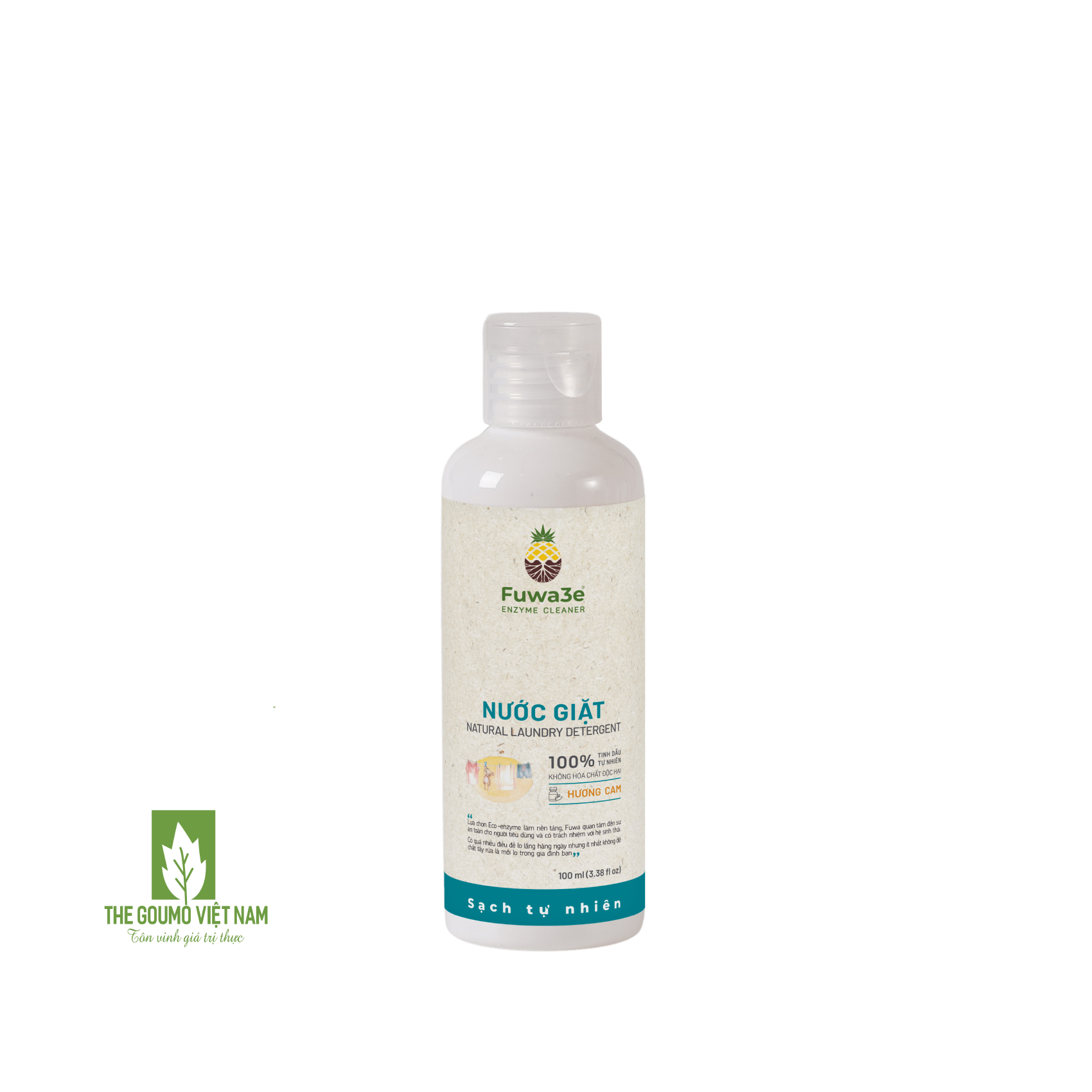 Nước giặt Fuwa3e (Hương cam) - 100ml