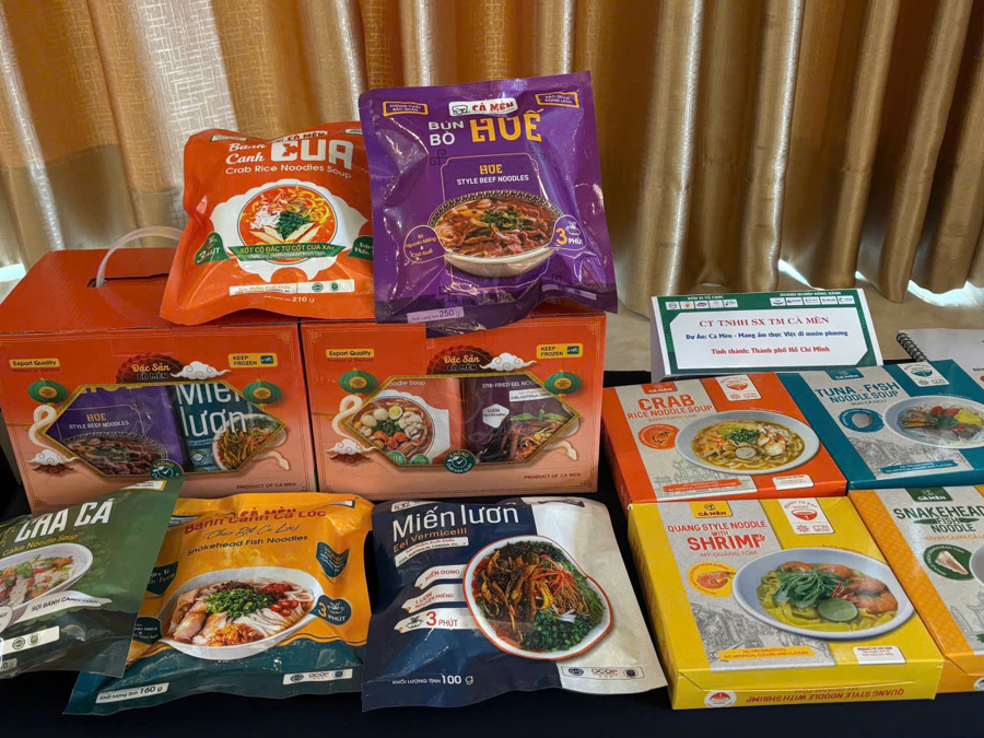 C&ocirc;ng ty TNHH Sản xuất thương mại C&agrave; M&egrave;n ở TP.HCM đăng k&yacute; thi với dự &aacute;n "C&agrave; M&egrave;n - Mang ẩm thực Việt đi mu&ocirc;n phương".