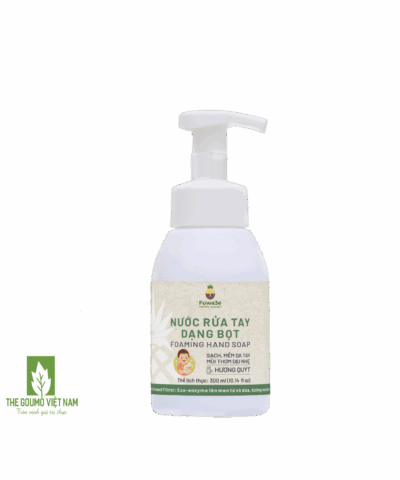 Nước Rửa Tay dạng bọt Fuwa3e (Hương Quýt) - 300ml