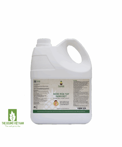 Nước Rửa Tay dạng bọt Fuwa3e (Hương Quýt) - 3800ml