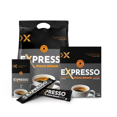 Cà phê hòa tan Expresso Pure Black